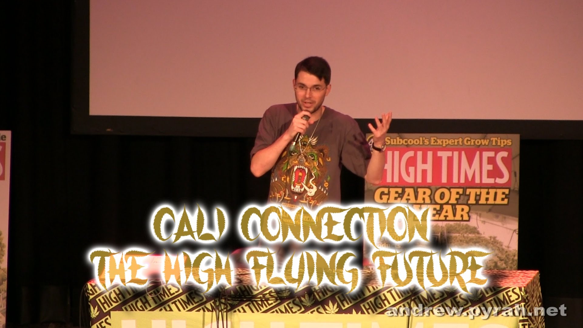 Cali Connection The High Flying Future with Swerve PART ONE Amsterdam Cannabis Cup Seminar 2014