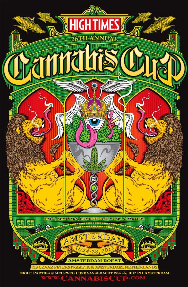 WIN TICKETS TO THE AMSTERDAM CANNABIS CUP 2013 – COMPETITION FOR SUBSCRIBERS!
