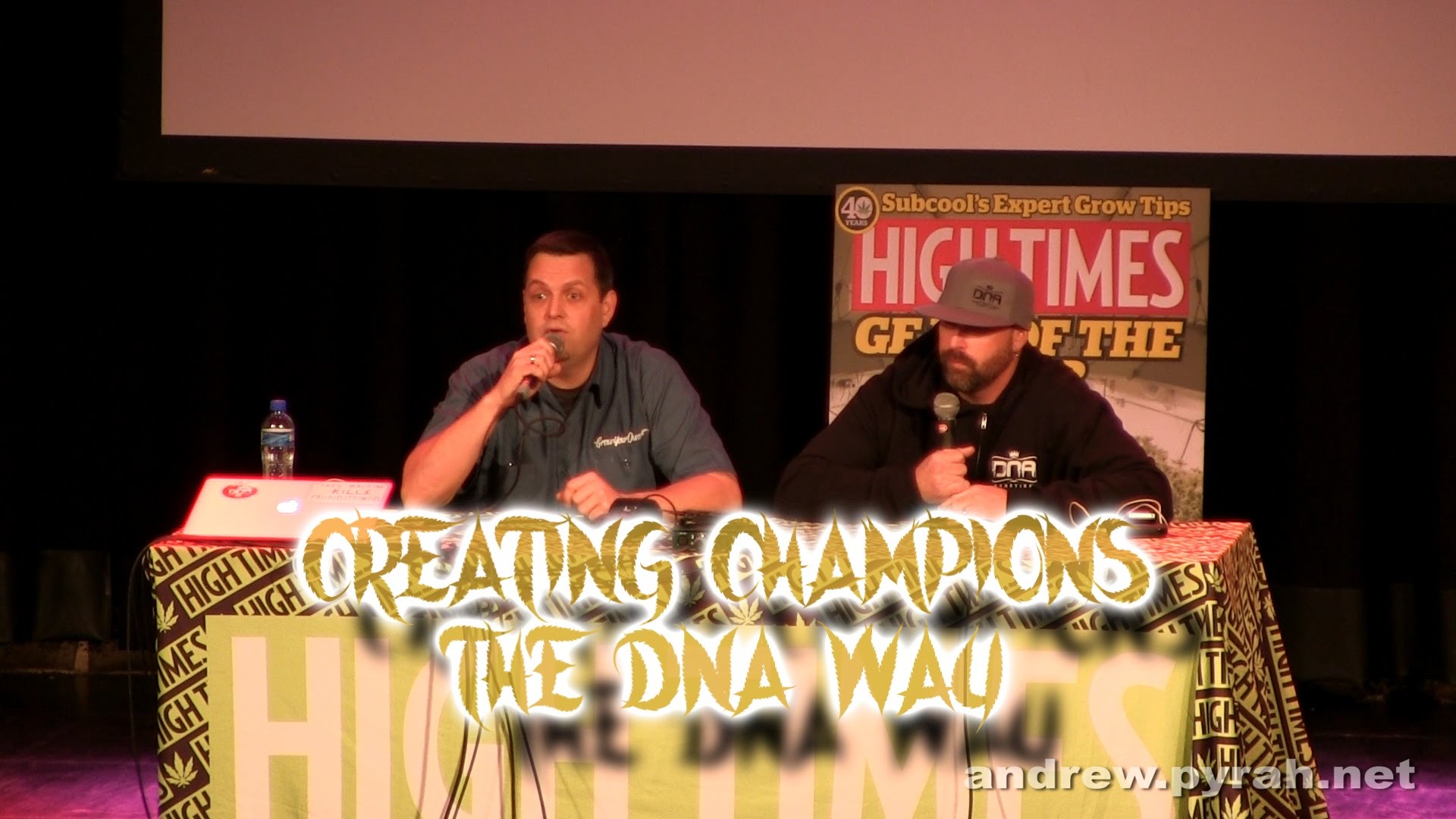 Creating Champions the DNA Way with Don & Aaron PART ONE – Amsterdam Cannabis Cup Seminar 2014