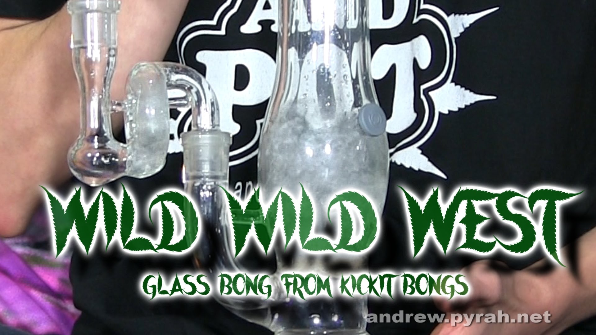 Wild Wild West Super Polm Hash Bong Hits – Kickit Glass Bongs Review – Amsterdam Weed Review 2015